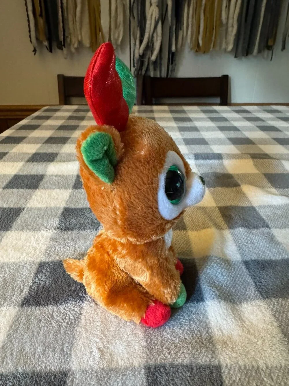 Ty Beanie Boos Tinseltoes the Christmas Reindeer 7